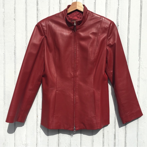 SAX LEATHER FACTORY JACKET - Picture 3 of 7